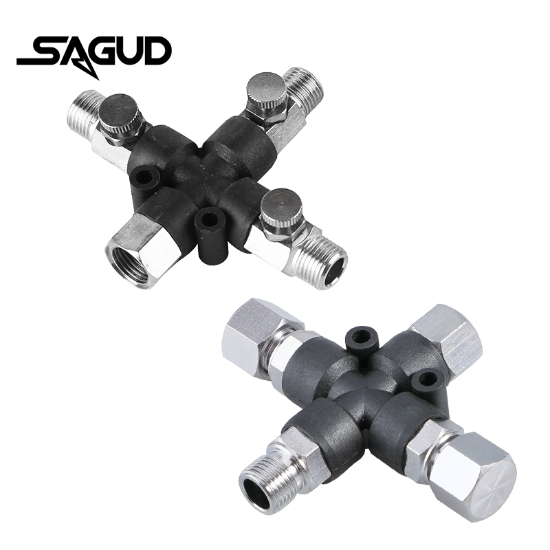 Airbrush Compressor Kit - 3 Way Airbrush Adapter SD-403/404 Air