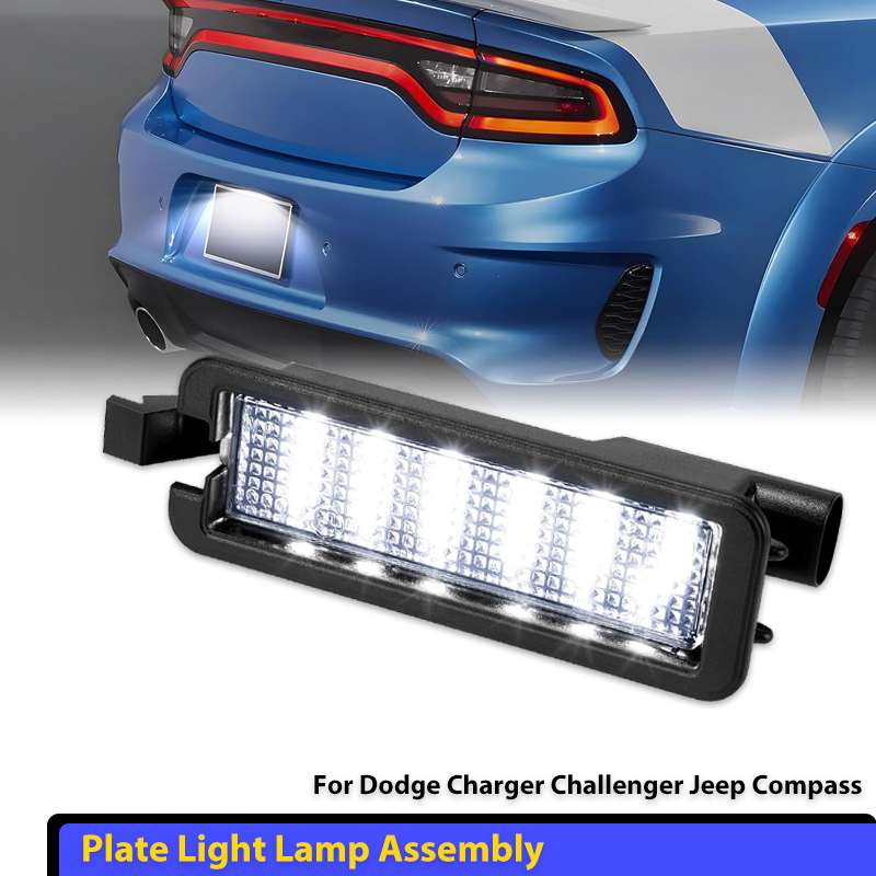 Model Kit Dodge Charger - LED License Plate Tag Light Lamp