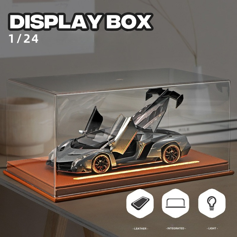 Model Kit Display - Acrylic Display Box with Light for