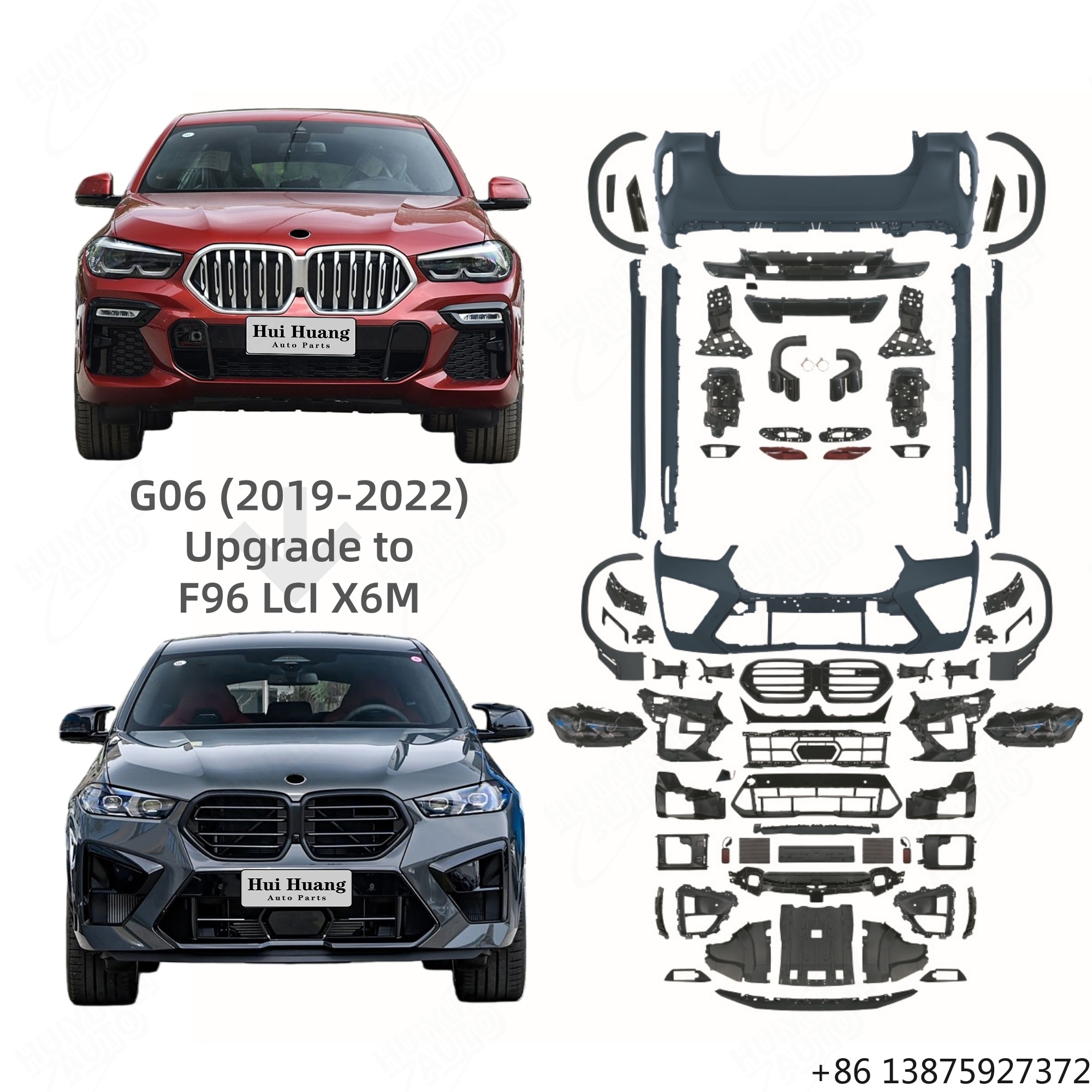 Model Kit Car - Auto Bumpers Parts Body Kit for