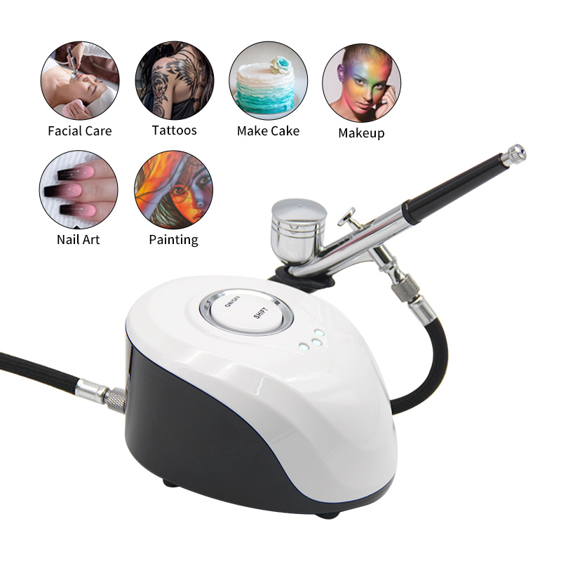 Airbrush Compressor Kit - Professional Airbrush Machine Nails Sprayer Gun