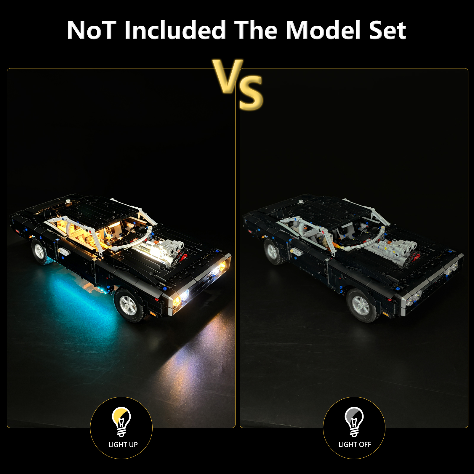 LYBMTWF LED Lighting Kit Compa - Model Kit Dodge Charger incelemesi ve fiyatı