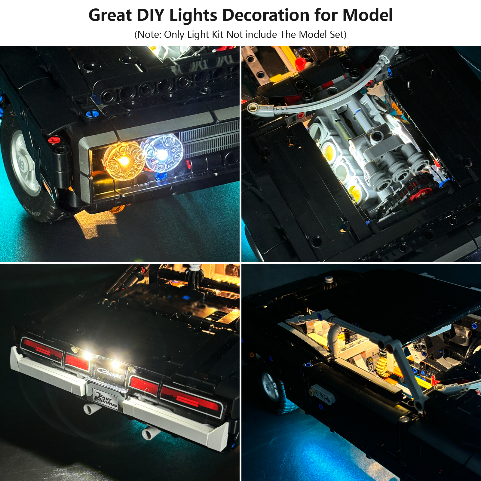 LYBMTWF LED Lighting Kit Compa - Model Kit Dodge Charger incelemesi ve fiyatı