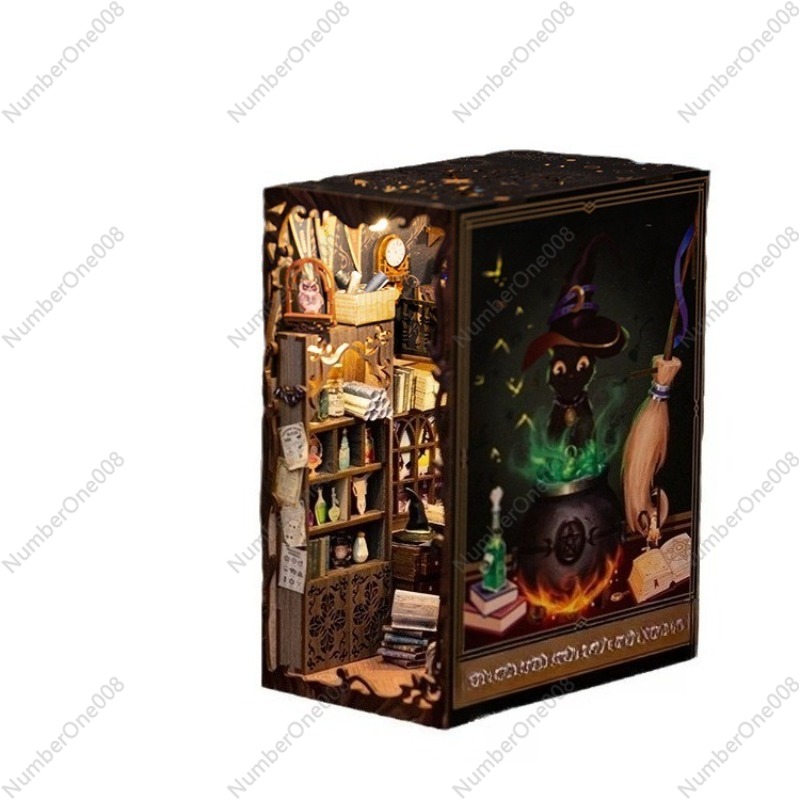 Wooden Bookstore Model DIY, 3D - Model Kit Wood incelemesi ve fiyatı