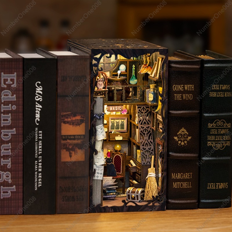 Wooden Bookstore Model DIY, 3D - Model Kit Wood incelemesi ve fiyatı