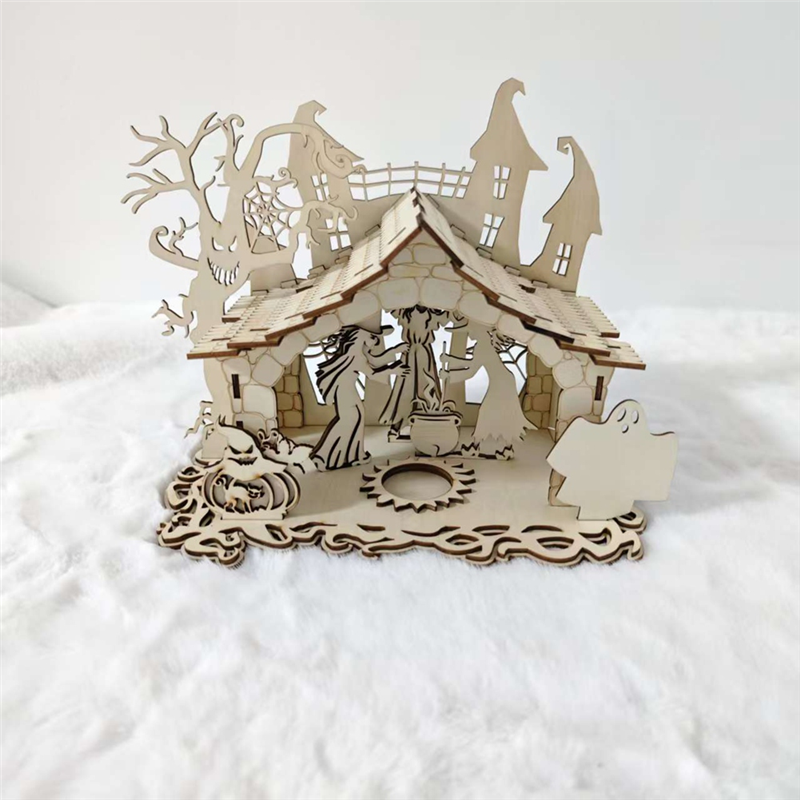 YHOLI-For Halloween Holiday De - Model Kit Wood incelemesi ve fiyatı