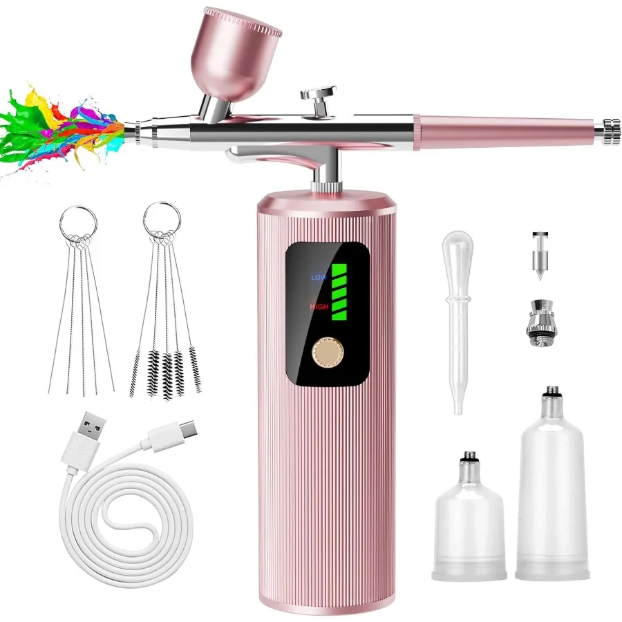 Airbrush Kit with Compressor 4 - Airbrush Compressor Kit incelemesi ve fiyatı