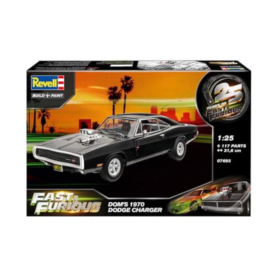Fast and Furious Dom's 1970 Do - Model Kit Dodge Charger incelemesi ve fiyatı