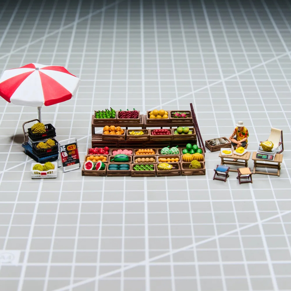 Kicarmod 1/64 Fruit Stand Mode - Model Kit Car incelemesi ve fiyatı