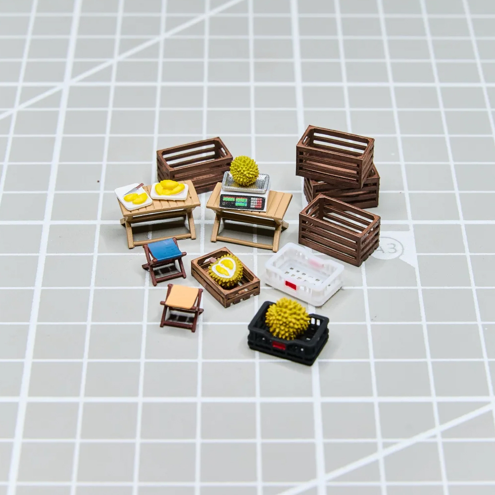 Kicarmod 1/64 Fruit Stand Mode - Model Kit Car incelemesi ve fiyatı