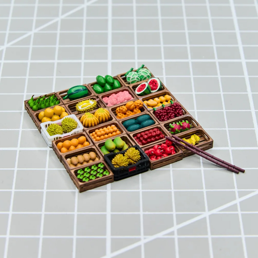 Kicarmod 1/64 Fruit Stand Mode - Model Kit Car incelemesi ve fiyatı