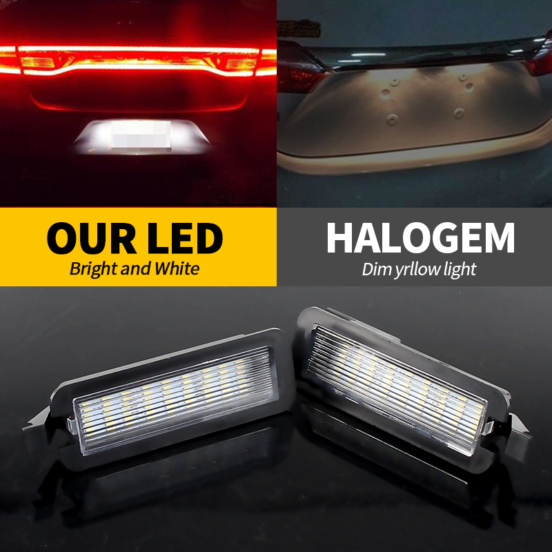 2PCS LED Number License Plate  - Model Kit Dodge Charger incelemesi ve fiyatı