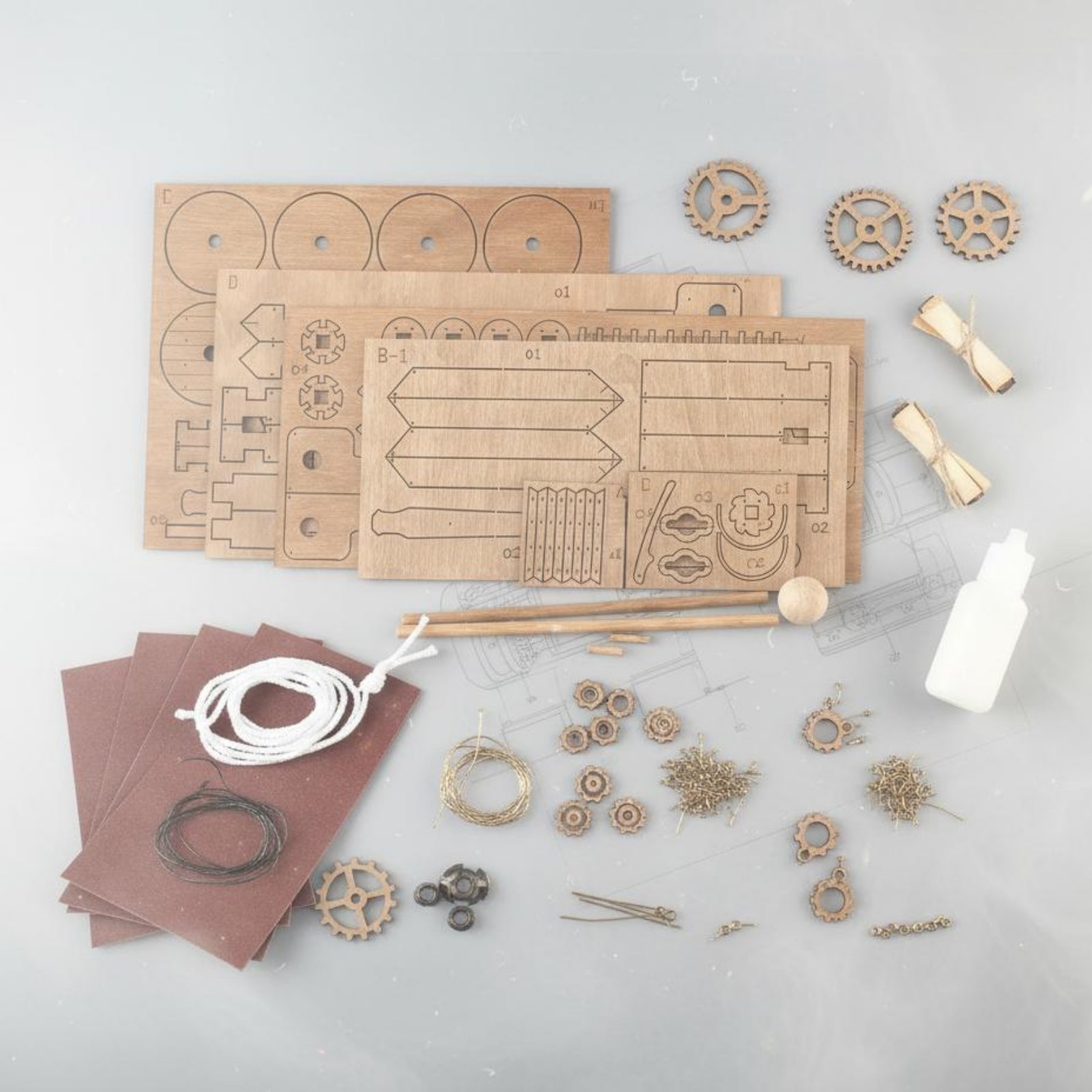 Twisting Siege Engine Assembly - Model Kit Wood incelemesi ve fiyatı