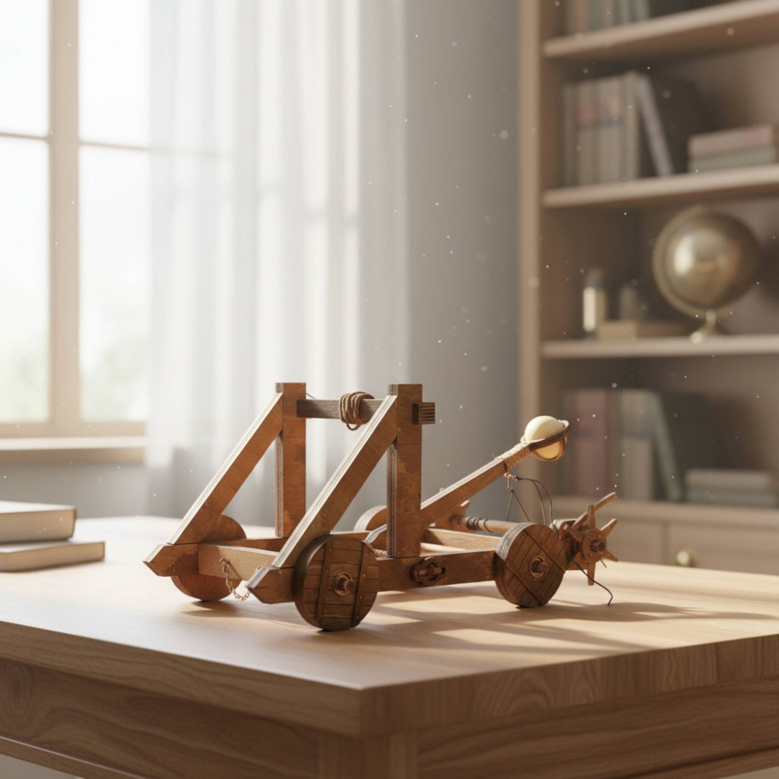 Twisting Siege Engine Assembly - Model Kit Wood incelemesi ve fiyatı