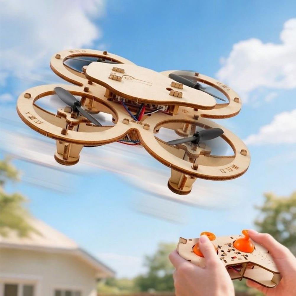 Rc Drone Toy Wooden Drone Puzz - Model Kit Wood incelemesi ve fiyatı