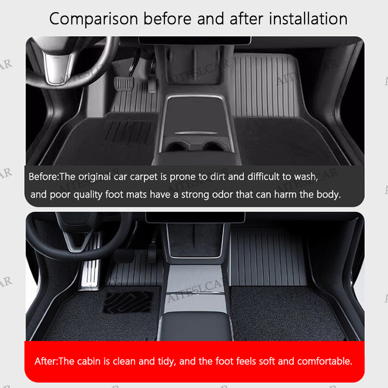 AITESLCAR For Tesla Floor Mat  - Model Kit Car incelemesi ve fiyatı