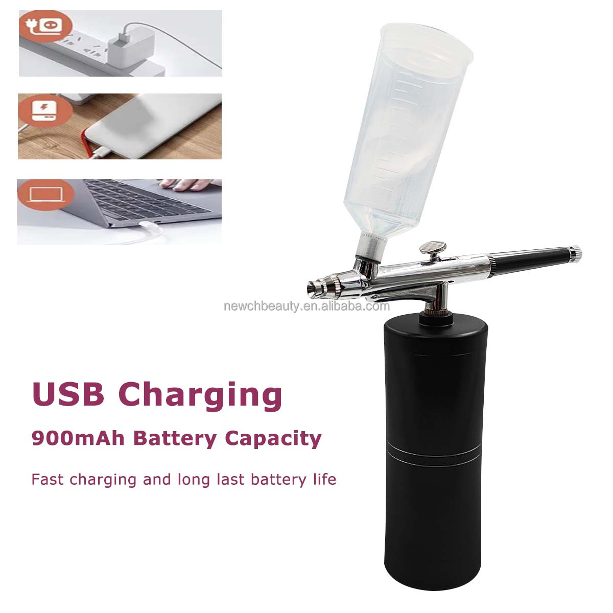 Cordless Airbrush Kit with Com - Airbrush Compressor Kit incelemesi ve fiyatı