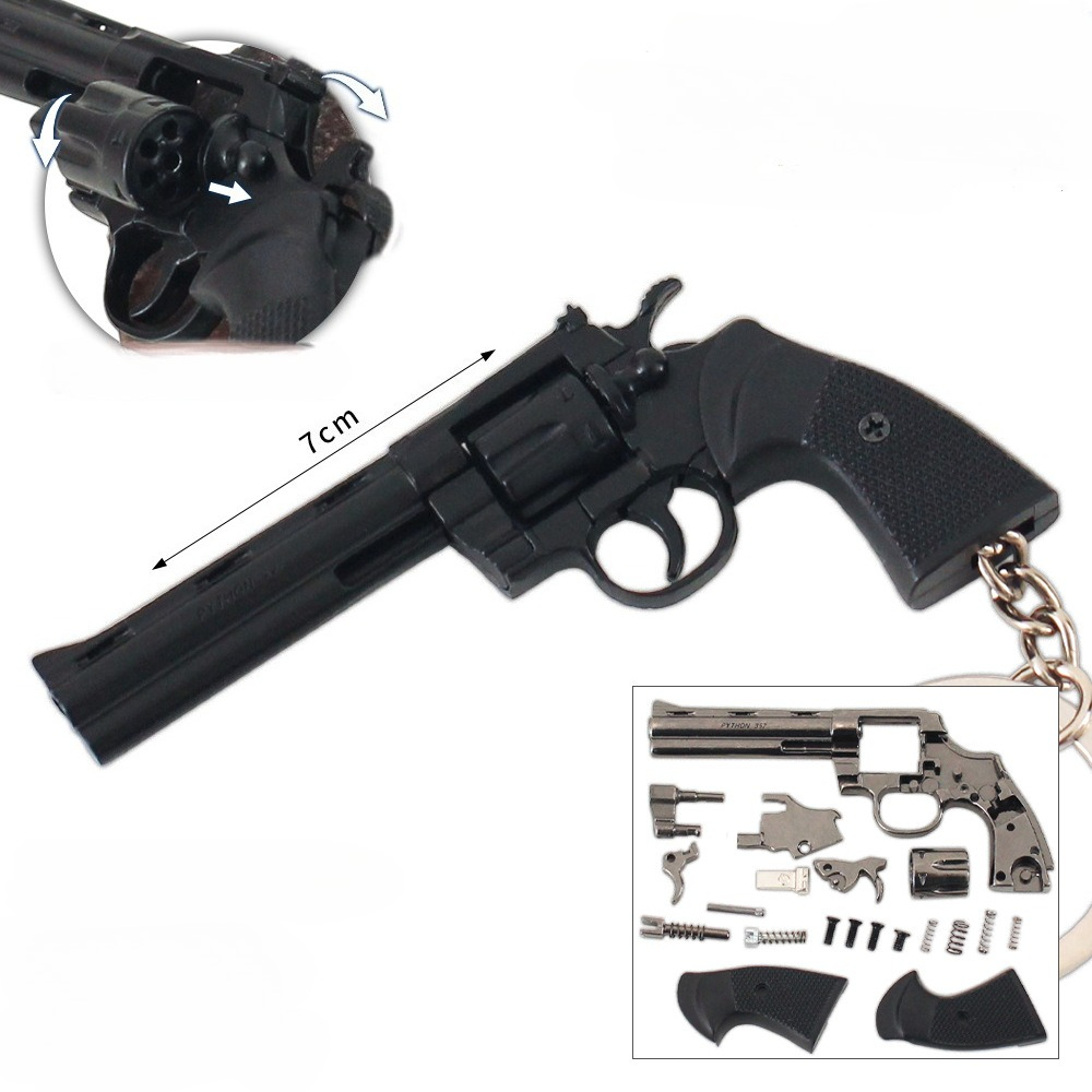 7.3cm/2.87in Mini Alloy Small  - Model Kit Revolver incelemesi ve fiyatı