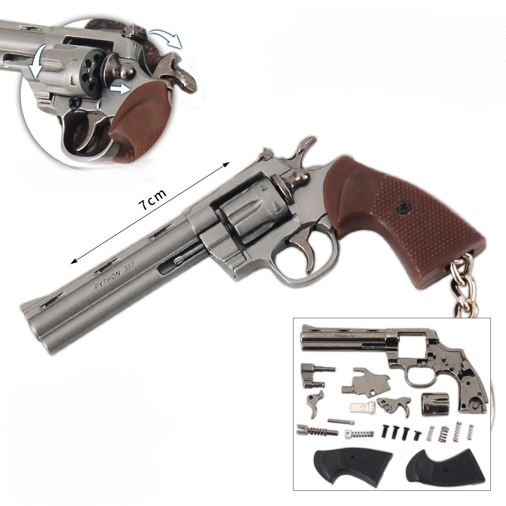 7.3cm/2.87in Mini Alloy Small  - Model Kit Revolver incelemesi ve fiyatı