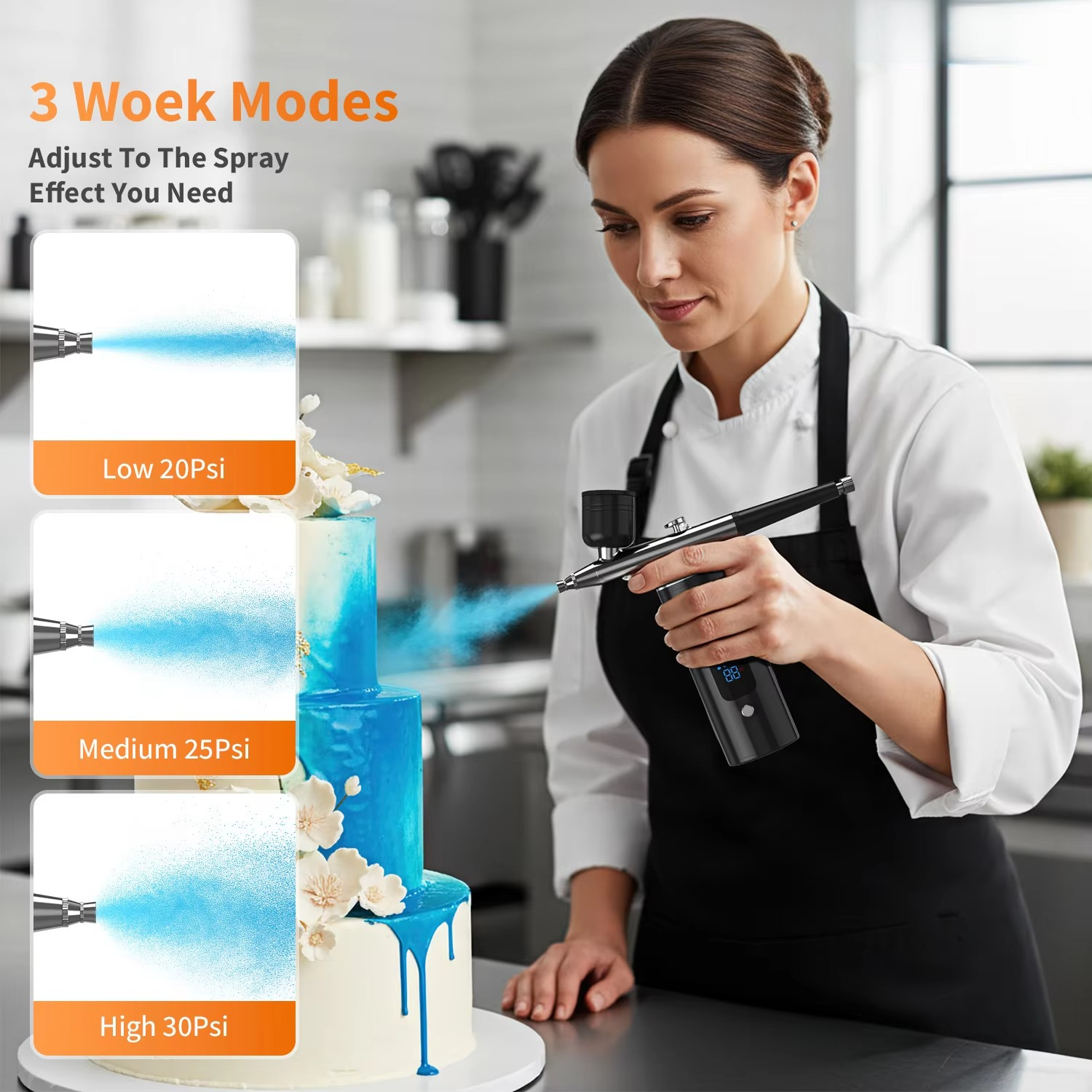 Rechargeable Cordless Airbrush - Airbrush Compressor Kit incelemesi ve fiyatı