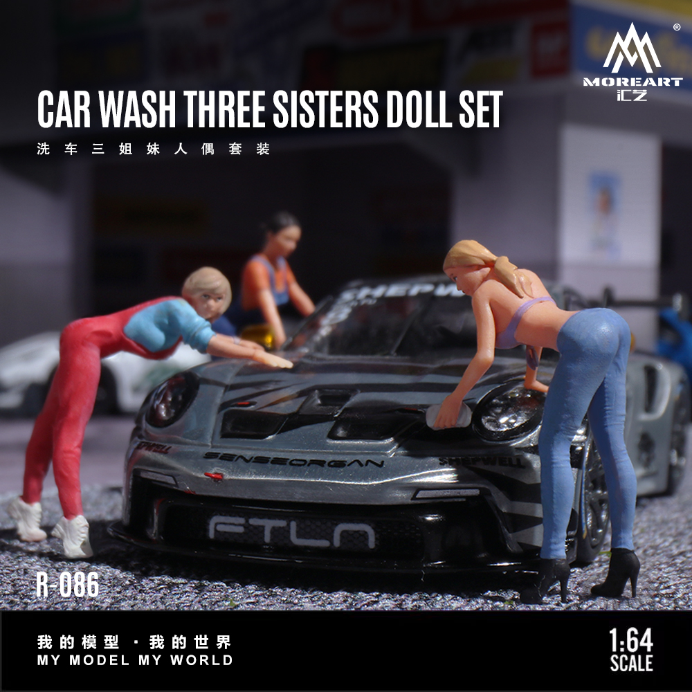 More Art 1:64 Three Sisters Ca - Model Kit Car incelemesi ve fiyatı