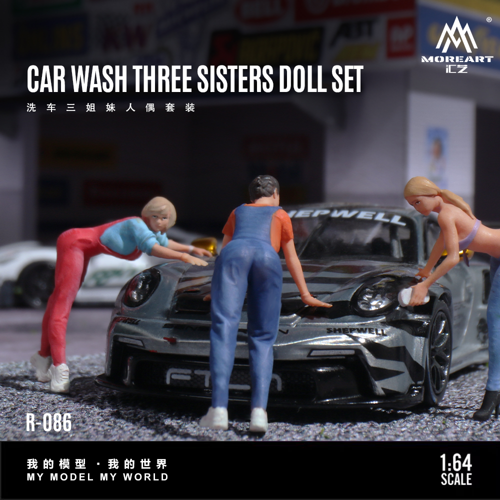 More Art 1:64 Three Sisters Ca - Model Kit Car incelemesi ve fiyatı