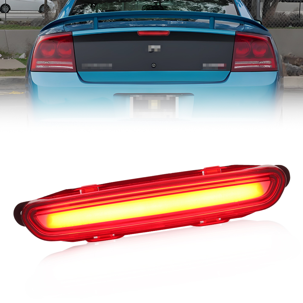 1Pcs Rear Bumper Tail Light 3r - Model Kit Dodge Charger incelemesi ve fiyatı