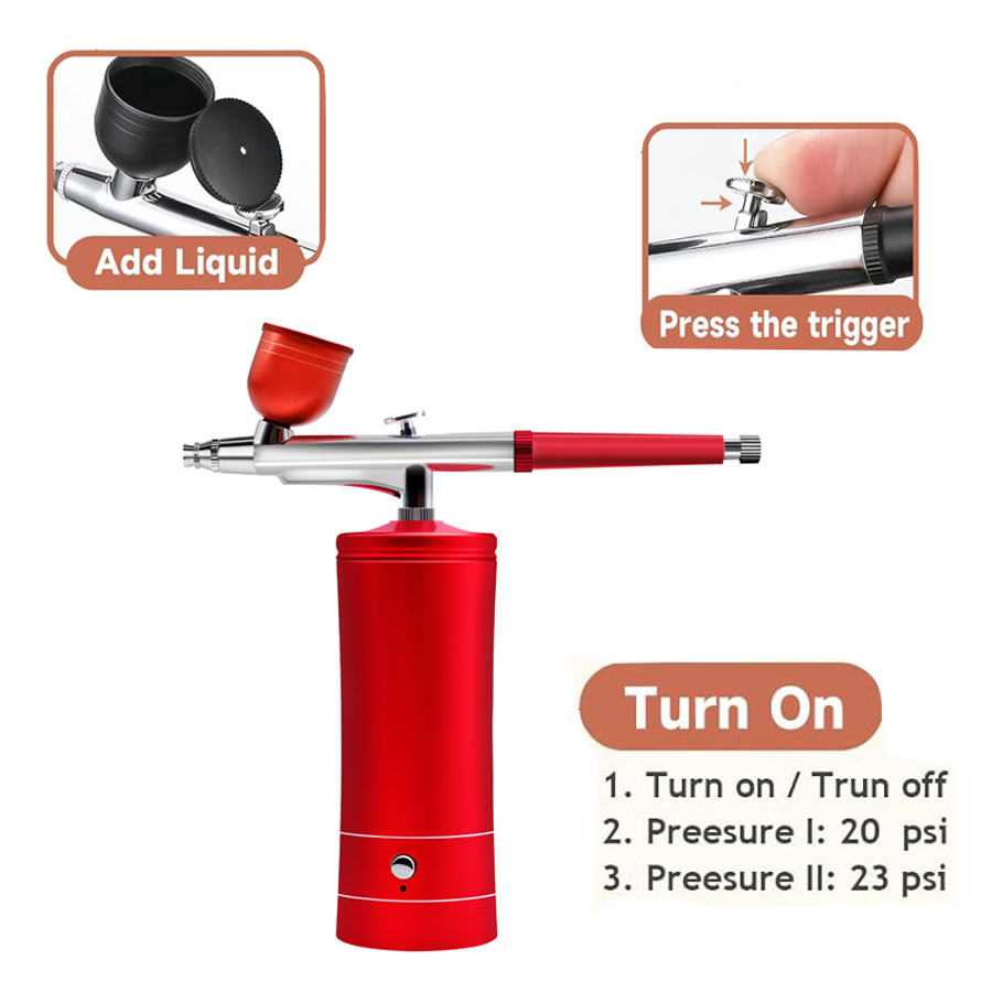 Airbrush Kit with Compressor,  - Airbrush Compressor Kit incelemesi ve fiyatı