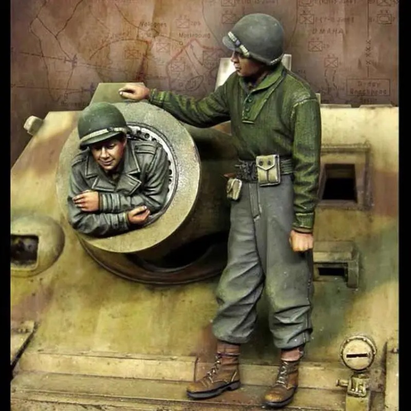 1/35 Scale Resin Figure Die-ca - Model Kit Ww2 incelemesi ve fiyatı