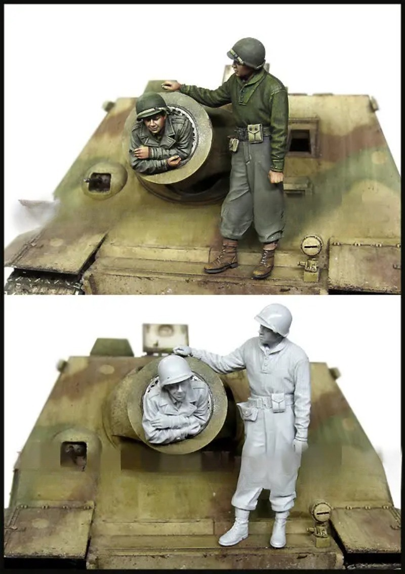 1/35 Scale Resin Figure Die-ca - Model Kit Ww2 incelemesi ve fiyatı
