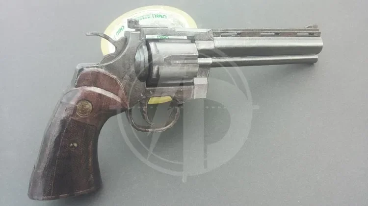 1:1 Revolver Python Gun 3D Pap - Model Kit Revolver incelemesi ve fiyatı