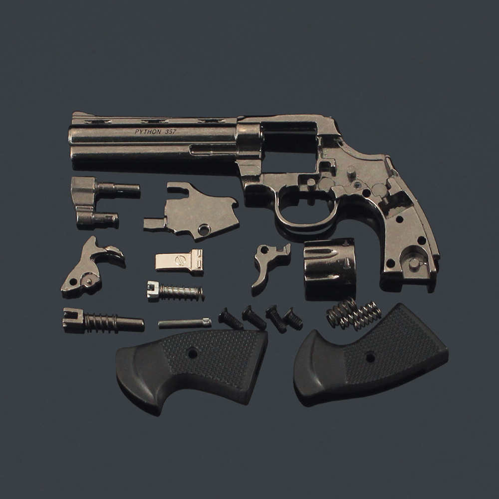1:3 Detachable Mini Metal Gun  - Model Kit Revolver incelemesi ve fiyatı