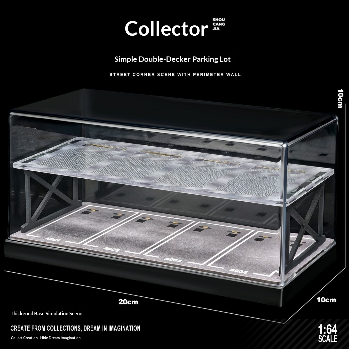 Collector 1:64 Scale Two-Story - Model Kit Display incelemesi ve fiyatı