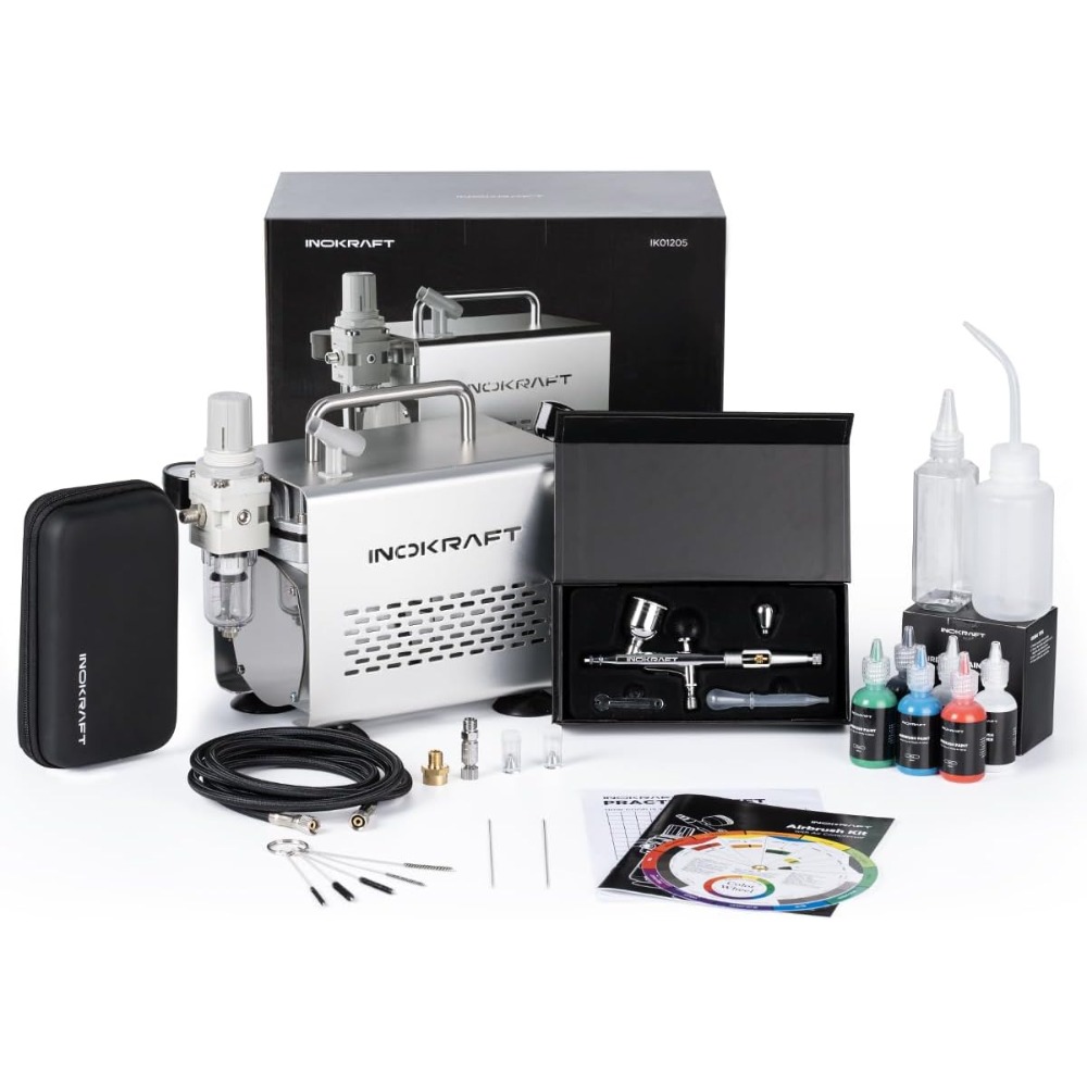 Airbrush Kit with Air Compress - Airbrush Compressor Kit incelemesi ve fiyatı