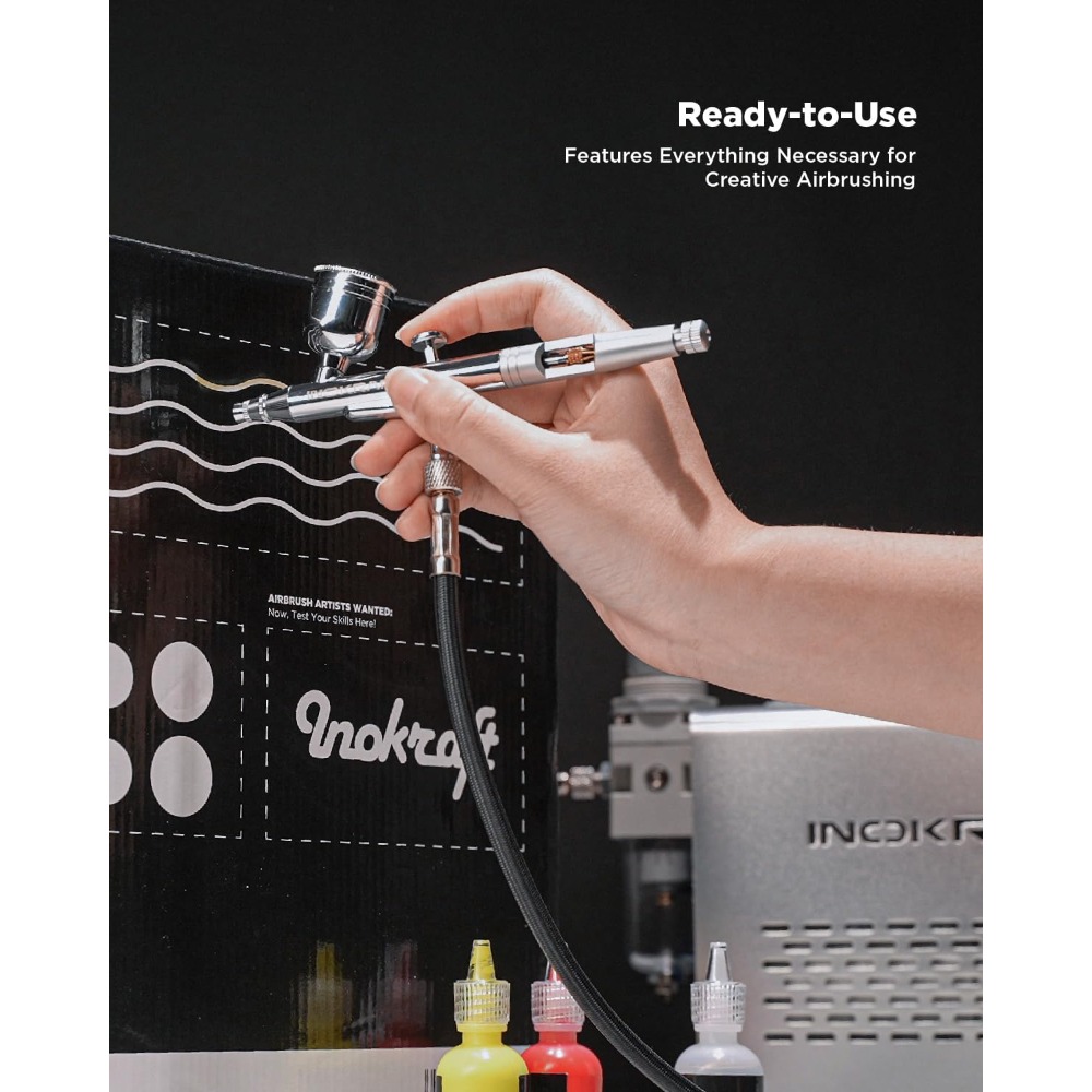 Airbrush Kit with Air Compress - Airbrush Compressor Kit incelemesi ve fiyatı