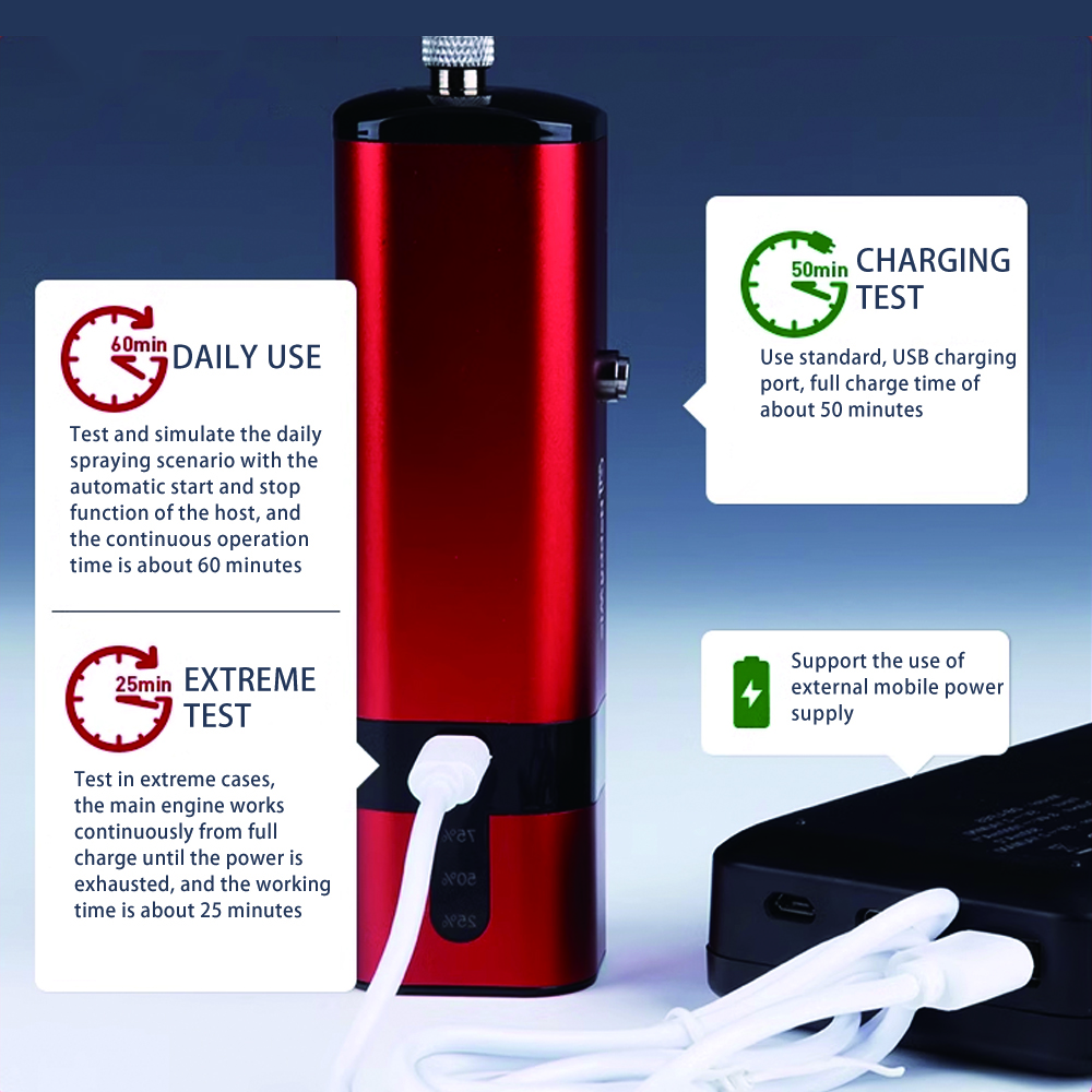 HM-02 Handheld Portable Compre - Airbrush Compressor Kit incelemesi ve fiyatı
