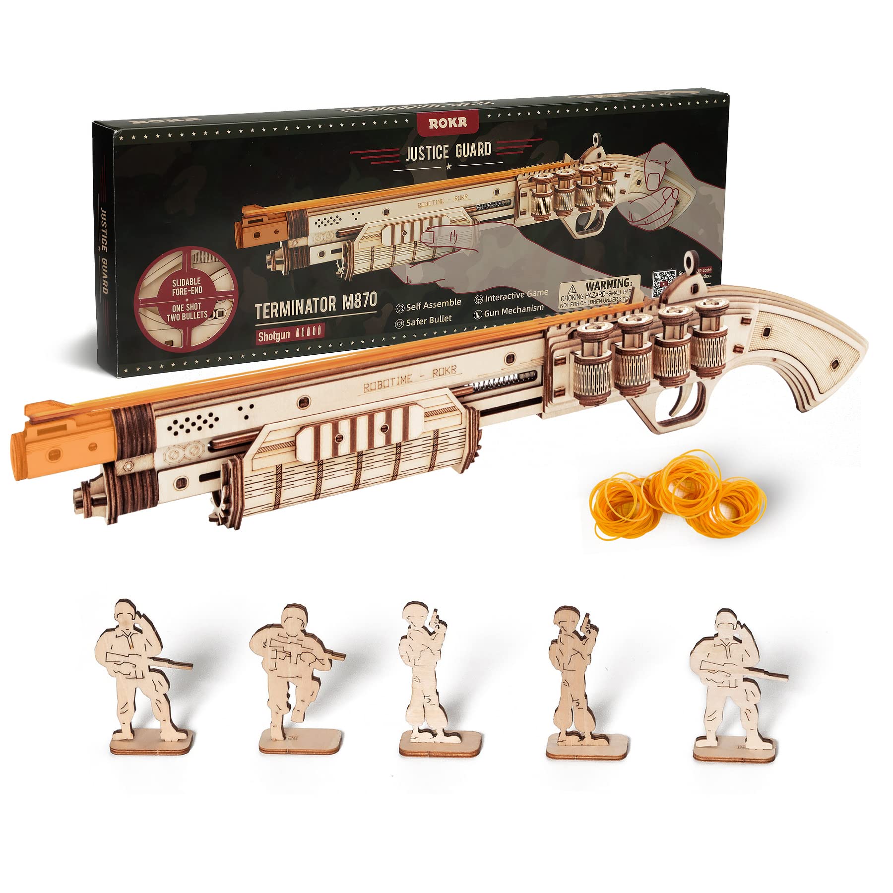 Robotime Rokr DIY Revolver,Sca - Model Kit Revolver incelemesi ve fiyatı