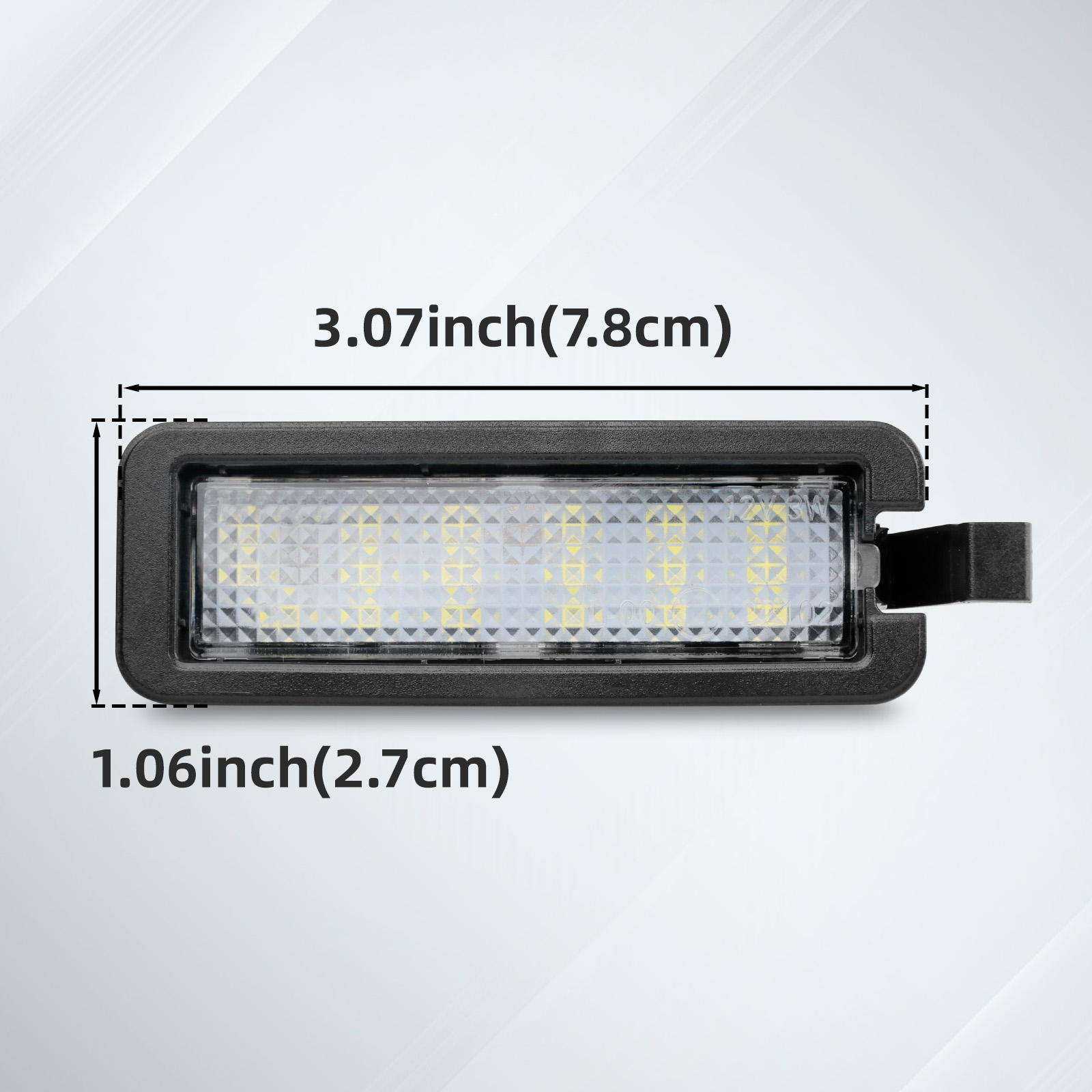 LED License Plate Light For Do - Model Kit Dodge Charger incelemesi ve fiyatı