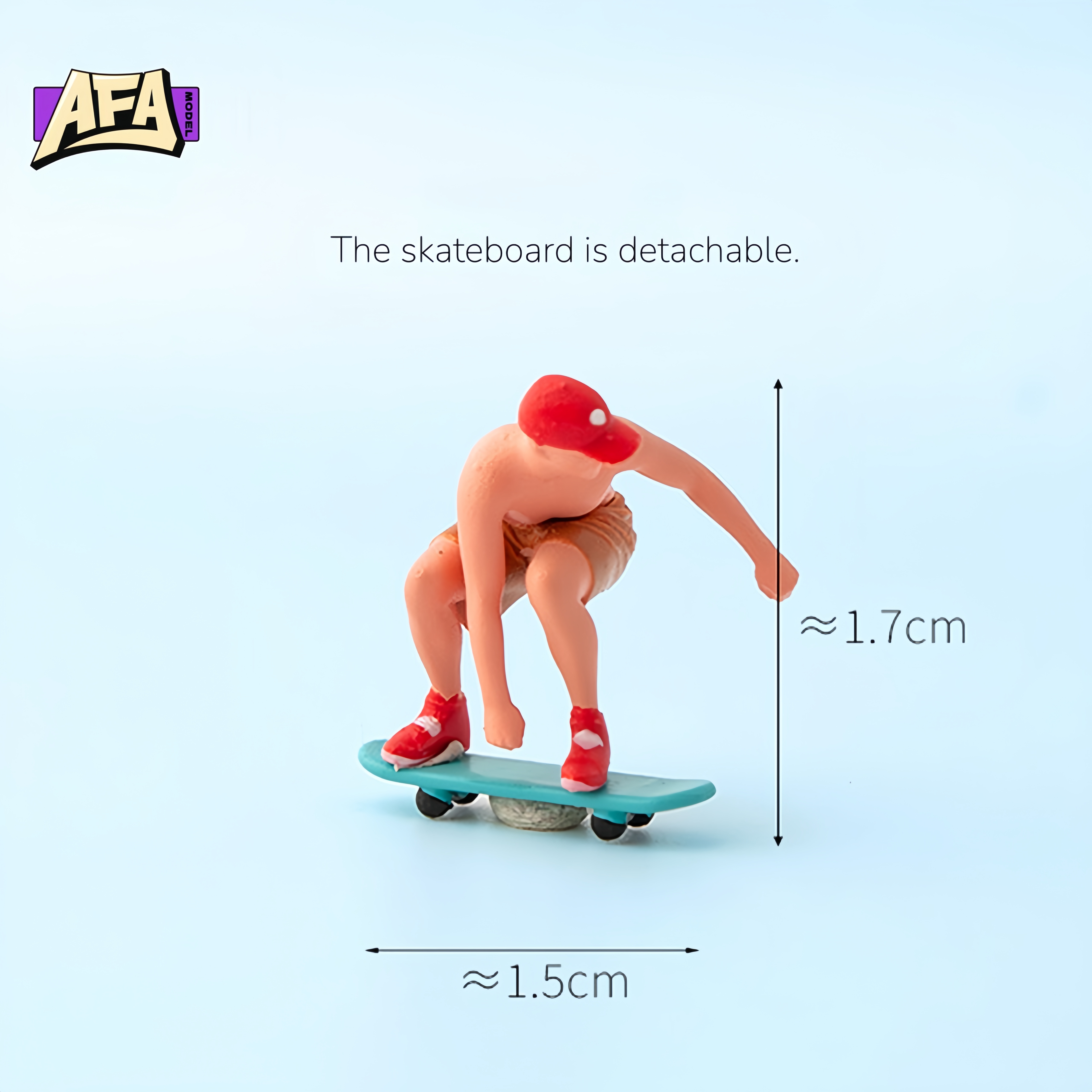 1 64 resin diorama skate Minia - Model Kit Display incelemesi ve fiyatı