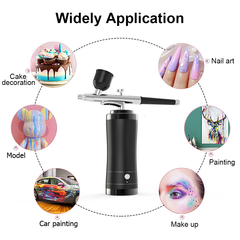 Airbrush Nail Painting Machine - Airbrush Compressor Kit incelemesi ve fiyatı