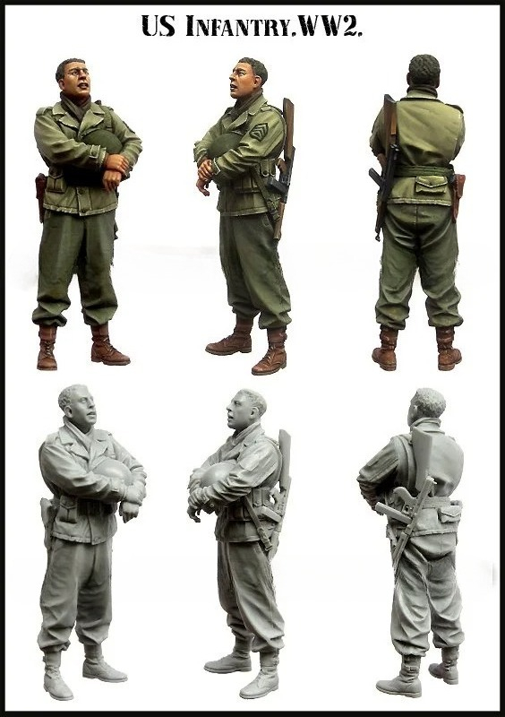 1/35 Scale US Army Infantry WW - Model Kit Ww2 incelemesi ve fiyatı