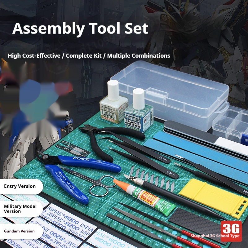 Model Building Tool Kit Sharp  - Model Kit Tweezers incelemesi ve fiyatı