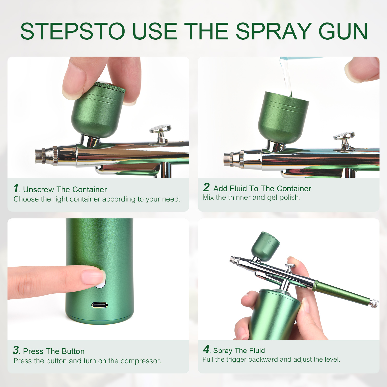 KADS Airbrush Nail With Compre - Airbrush Compressor Kit incelemesi ve fiyatı