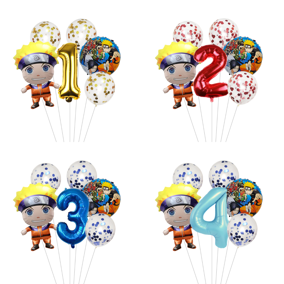 Naruto Ninja Themed  Balloons  - Model Kit Japanese incelemesi ve fiyatı