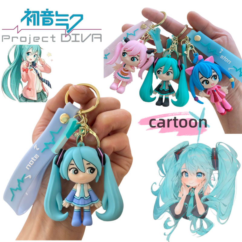 Hatsune Miku Keychain New Crea - Model Kit Car incelemesi ve fiyatı