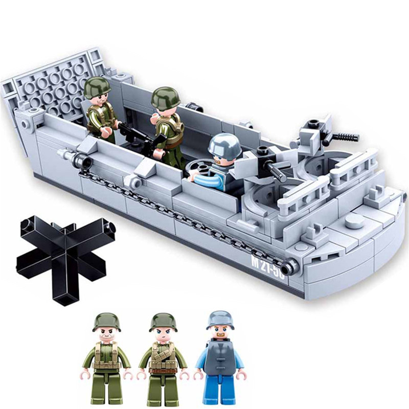 Sluban WW2 US Military Higgins - Model Kit Ww2 incelemesi ve fiyatı