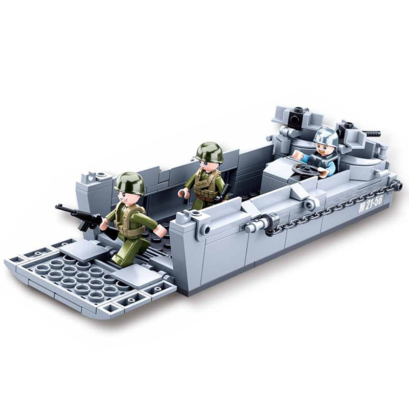 Sluban WW2 US Military Higgins - Model Kit Ww2 incelemesi ve fiyatı
