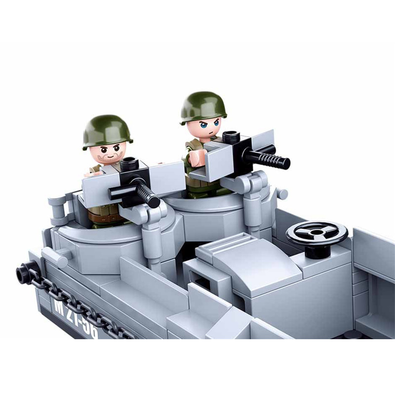 Sluban WW2 US Military Higgins - Model Kit Ww2 incelemesi ve fiyatı