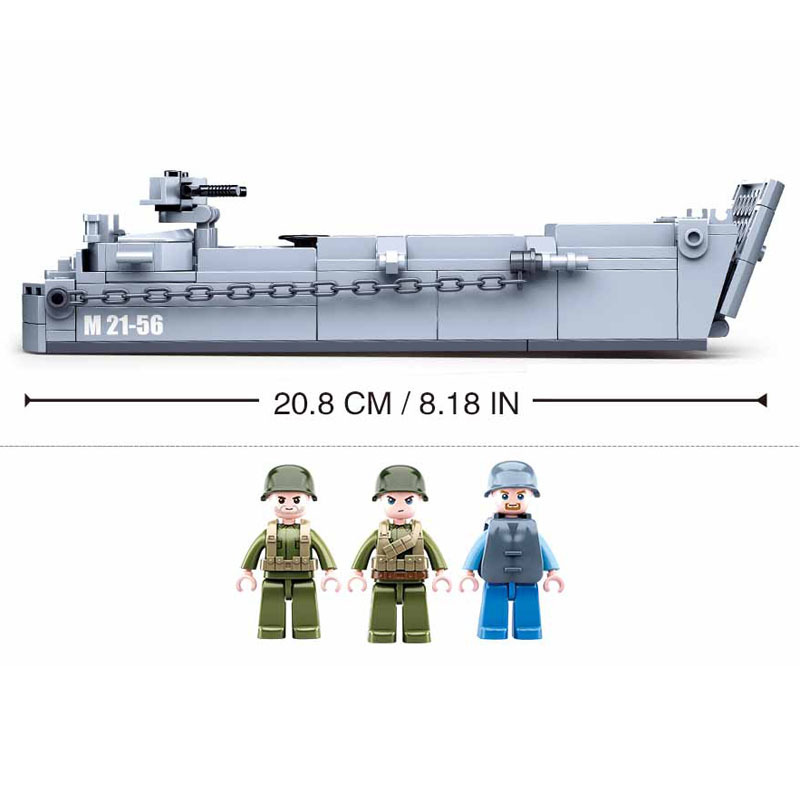 Sluban WW2 US Military Higgins - Model Kit Ww2 incelemesi ve fiyatı