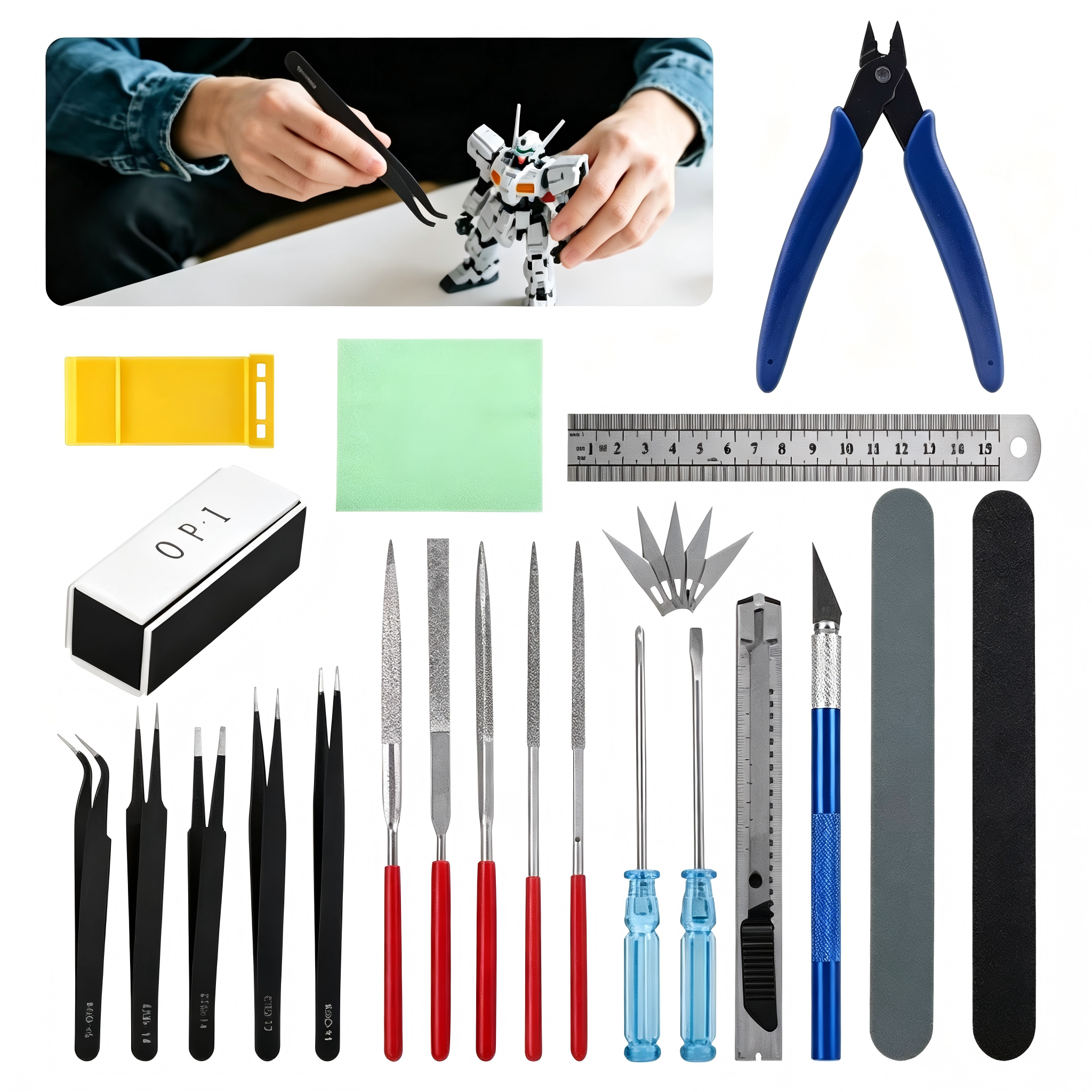 26Pcs Gundam Model Building To - Model Kit Tweezers incelemesi ve fiyatı